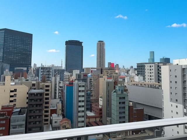 11階東側バルコニーからの眺望